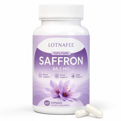 Saffron capsules supplement - saffron, -supplement