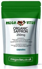 ORGANIC SAFFRON CAPSULES 250mg