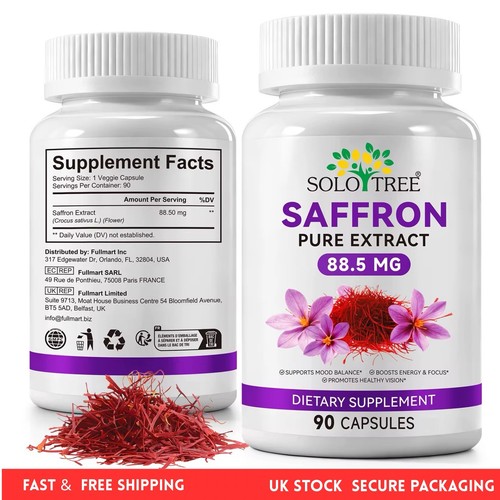 Pure saffron extract capsules - pure,