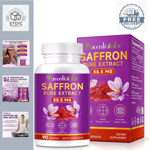 Saffron extract capsules - saffron,
