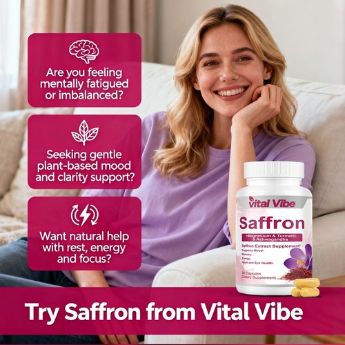 Pure saffron extract 600mg - saffron,