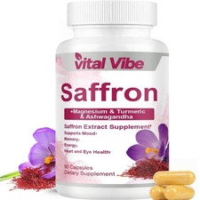 Pure Saffron Extract Capsules