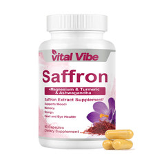 Saffron Supplements 88.5 mg 90