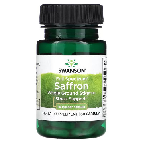 Swanson saffron 15mg - swanson,