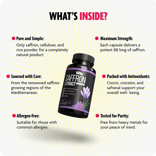 Saffron extract 5 - saffron, (88.5