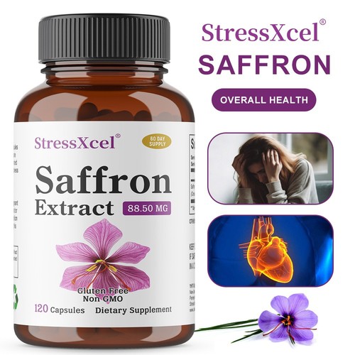 Saffron supplement 5mg for - supplement, 88.5mg