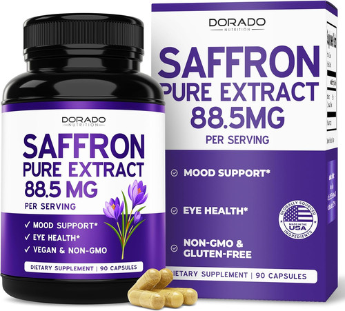 Saffron supplements for mood - for,