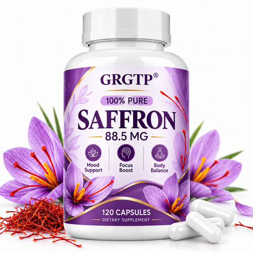 Saffron capsules mood - -,