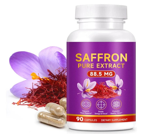Pure saffron extract capsules - saffron,