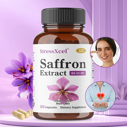 Stressxcel saffron capsules - saffron,