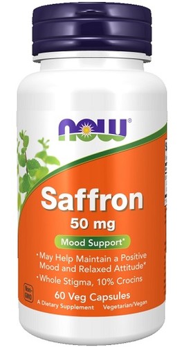 Now foods saffron 50mg - foods,